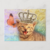 De koning briefkaart (Voorkant)