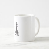 De koning - Chess Lover Koffiemok (Voorkant rechts)