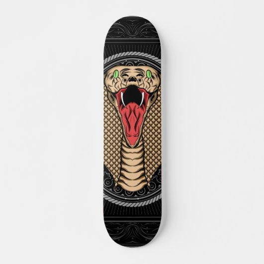 De koning Cobra Skateboard (Voorkant)