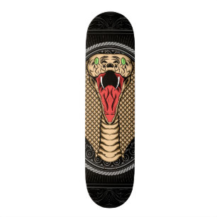 De koning Cobra Skateboard