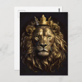 De koning! De niet-zo-laffe leeuw van Oz Briefkaart (Voorkant / Achterkant)