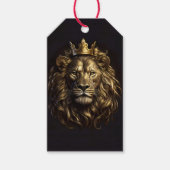 De koning! De niet-zo-laffe leeuw van Oz Cadeaulabel (Voorkant)