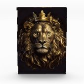 De koning! De niet-zo-laffe leeuw van Oz Fotoblokken (Voorkant)