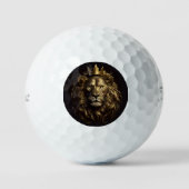 De koning! De niet-zo-laffe leeuw van Oz Golfballen (Voorkant)