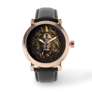 De koning! De niet-zo-laffe leeuw van Oz Horloge