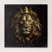 De koning! De niet-zo-laffe leeuw van Oz Legpuzzel (Verticaal)