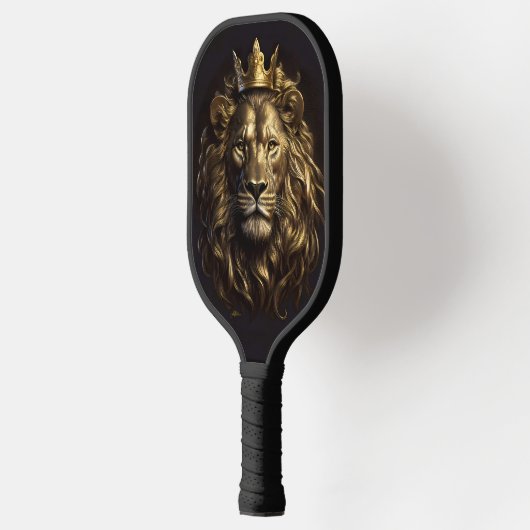 De koning! De niet-zo-laffe leeuw van Oz Pickleball Paddle (Links)