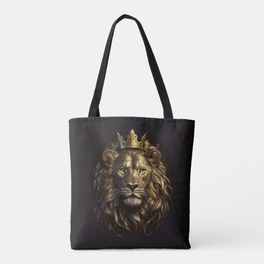 De koning! De niet-zo-laffe leeuw van Oz Tote Bag (Achterkant)