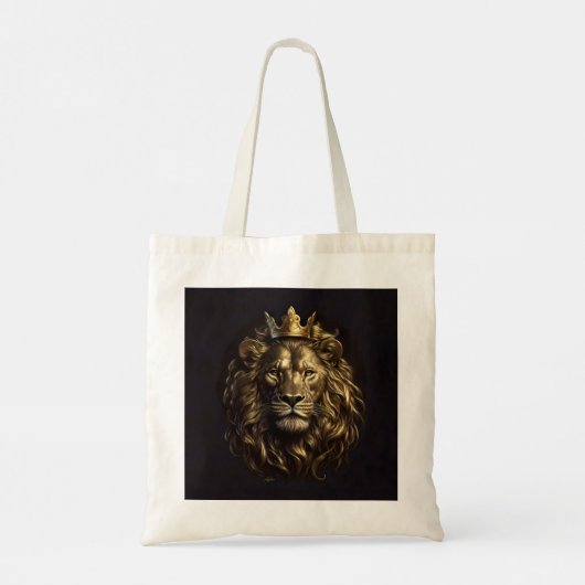 De koning! De niet-zo-laffe leeuw van Oz Tote Bag (Achterkant)