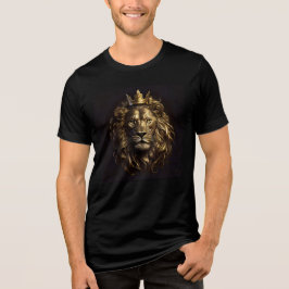De koning! De niet-zo-laffe leeuw van Oz Tri-Blend Shirt