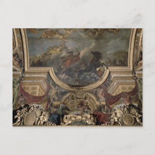 De koning die in 13 dagen het mest in handen heeft briefkaart