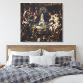 De koning Drink Canvas Afdruk (Insitu (Slaapkamer))