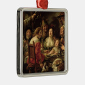 De koning Drink Metalen Ornament (Rechts)
