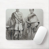 De koning en de koningin van Siam Muismat (Met muis)