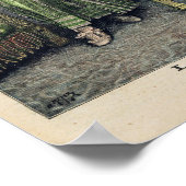 De koning en de koningin van Siam Poster (Hoek)