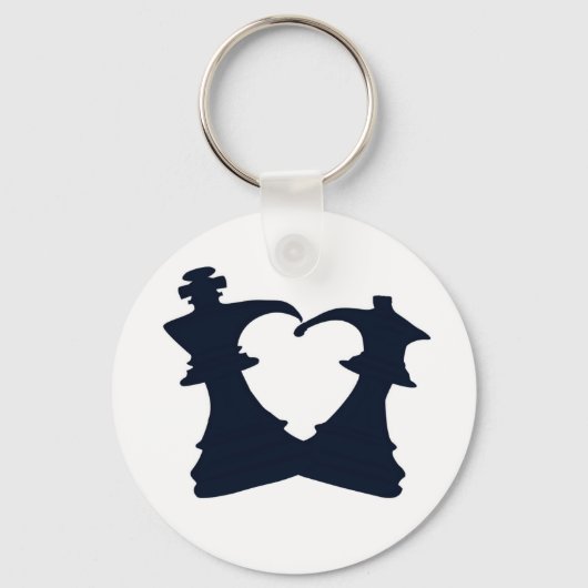 De koning en de koningin zijn verliefd sleutelhanger (Voorkant)