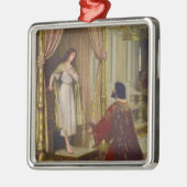 De koning en het bedelmeisje metalen ornament (Links)