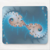 De koning - Fractal Mousepad Muismat (Voorkant)