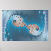 De koning - Fractal Poster (Voorkant)