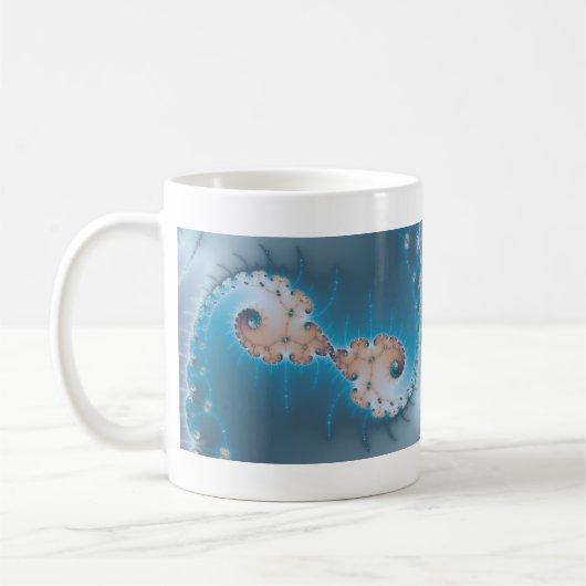 De koning - Fractale Mok (Links)