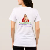 De koning is gekomen Tri-Blend shirt (Achterkant)