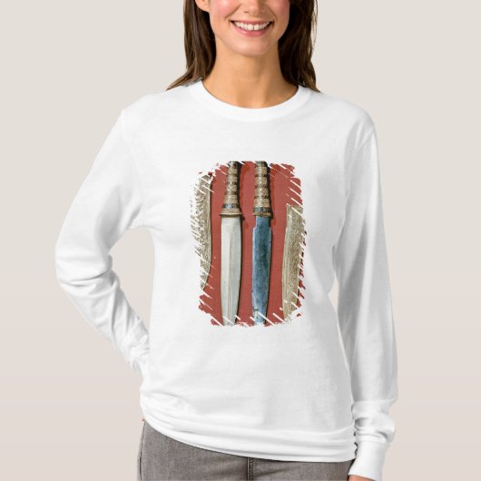 De koning is twee dolk, van de tombe van t-shirt (Voorkant)