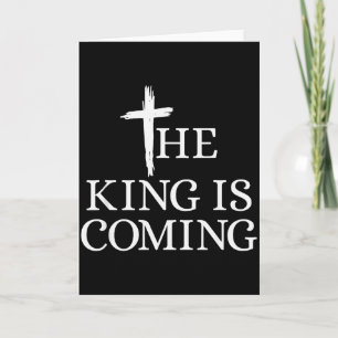 De Koning Komt Christendom Bijbelvers Christus Kaart