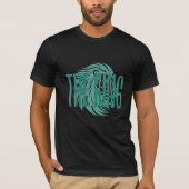 De Koning Leeuw Typografie Grafisch T-shirt (Voorkant)