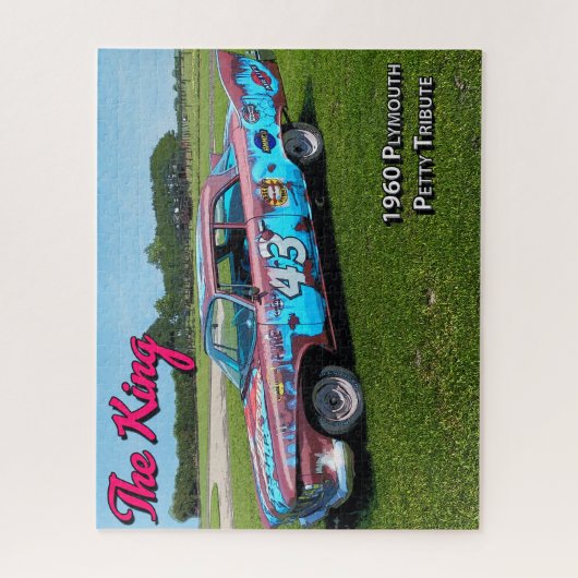 De koning legpuzzel (Verticaal)