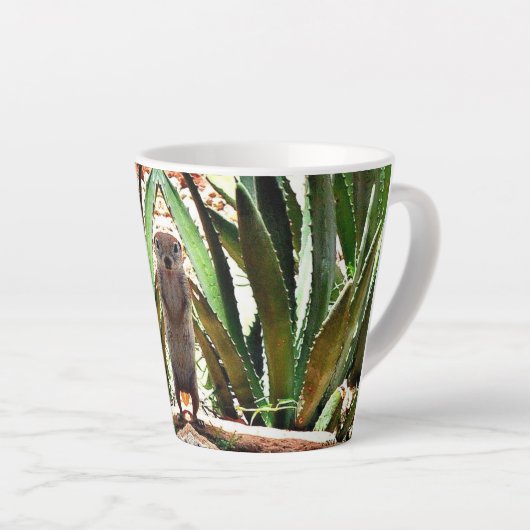 "De koning" Mok op het grondvierkant (Rechterhoek)