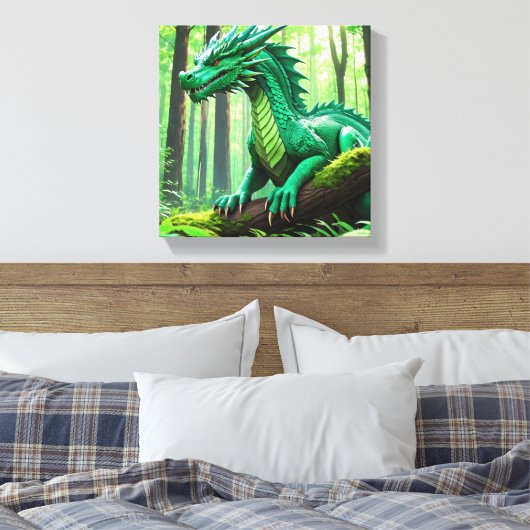 De Koning Ontwaakt  Canvas Afdruk (Insitu (Slaapkamer))