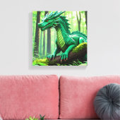 De Koning Ontwaakt  Canvas Afdruk (Insitu (Woonkamer))