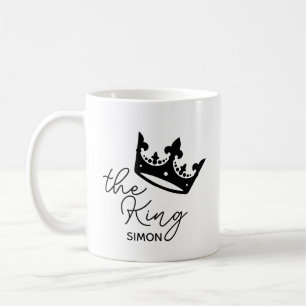 De Koning Persoonlijke Kroon Mok Geschenk echtgeno