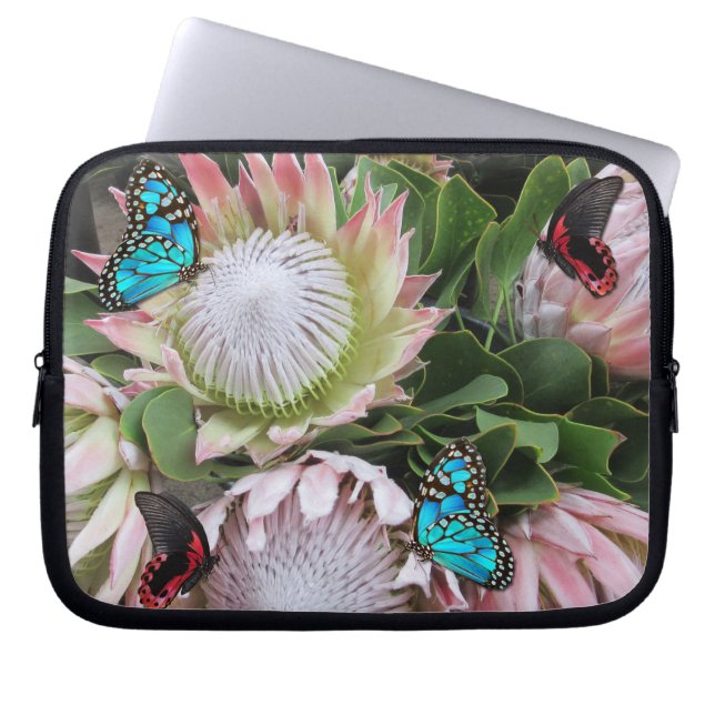 De koning Protea Laptop Sleeve (Voorkant)