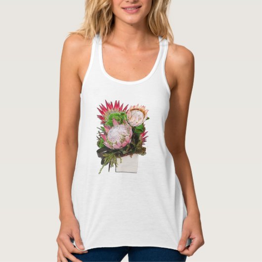 De koning Protea Tanktop (Voorkant)
