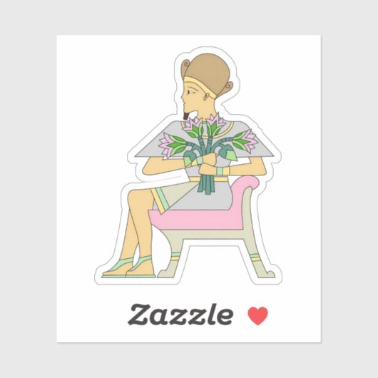 De koning sticker (Vel)