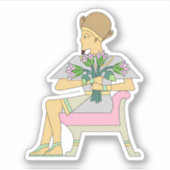 De koning sticker (Voorkant)