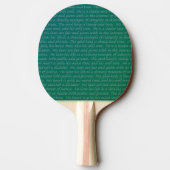 De koning tafeltennisbatje (Achterkant)