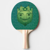 De koning tafeltennisbatje (Voorkant)
