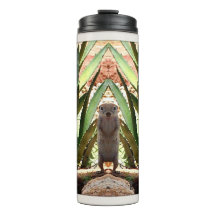 "De koning" Thermische Drink op het grondvierkant