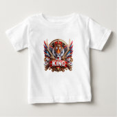 DE KONING Typography T-Shirt Ontwerp (Voorkant)