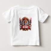 DE KONING Typography T-Shirt Ontwerp (Achterkant)