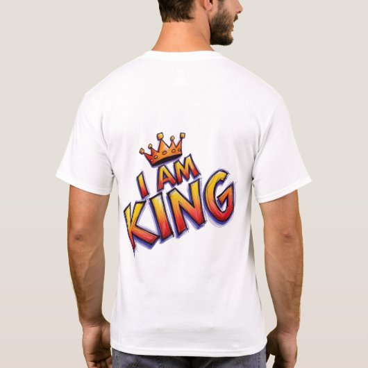 De koning van alles - van de bank tot de kroeg t-shirt (Achterkant)