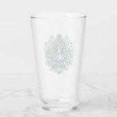 De Koning van Aquamarin. Glas (Achterkant)