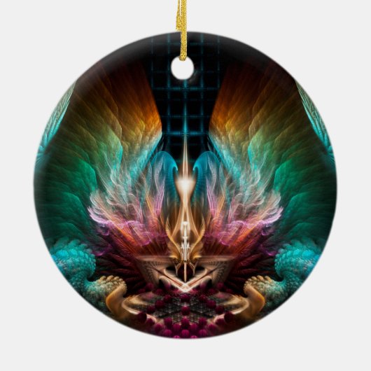 De koning van Artilliaans Keramisch Ornament (Achterkant)