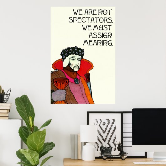 De koning van de bekers poster (Thuiskantoor)