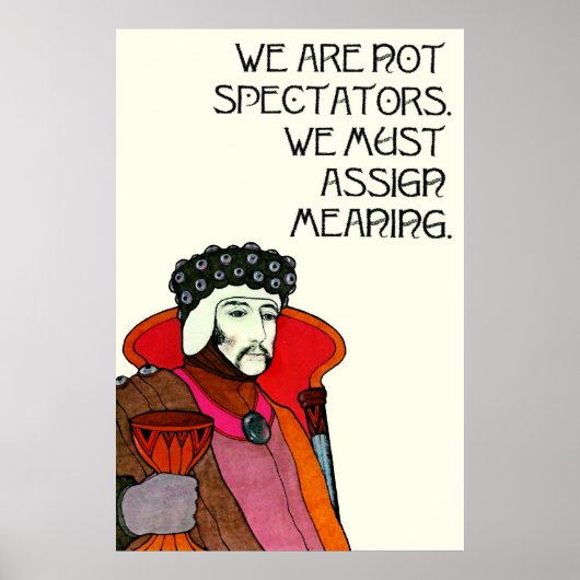 De koning van de bekers poster (Voorkant)