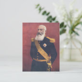 De koning van de Belgen Briefkaart (Staand voorkant)