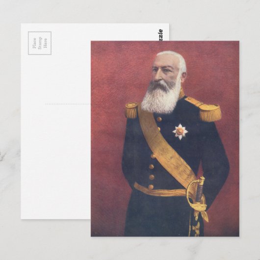 De koning van de Belgen Briefkaart (Voorkant / Achterkant)