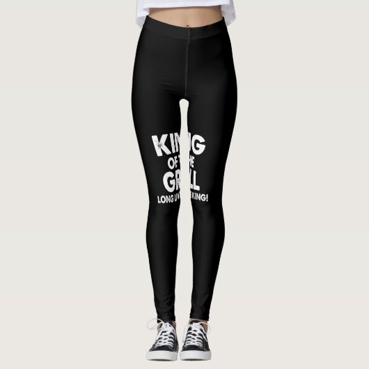 de koning van de gril leeft de koning leggings (Voorkant)